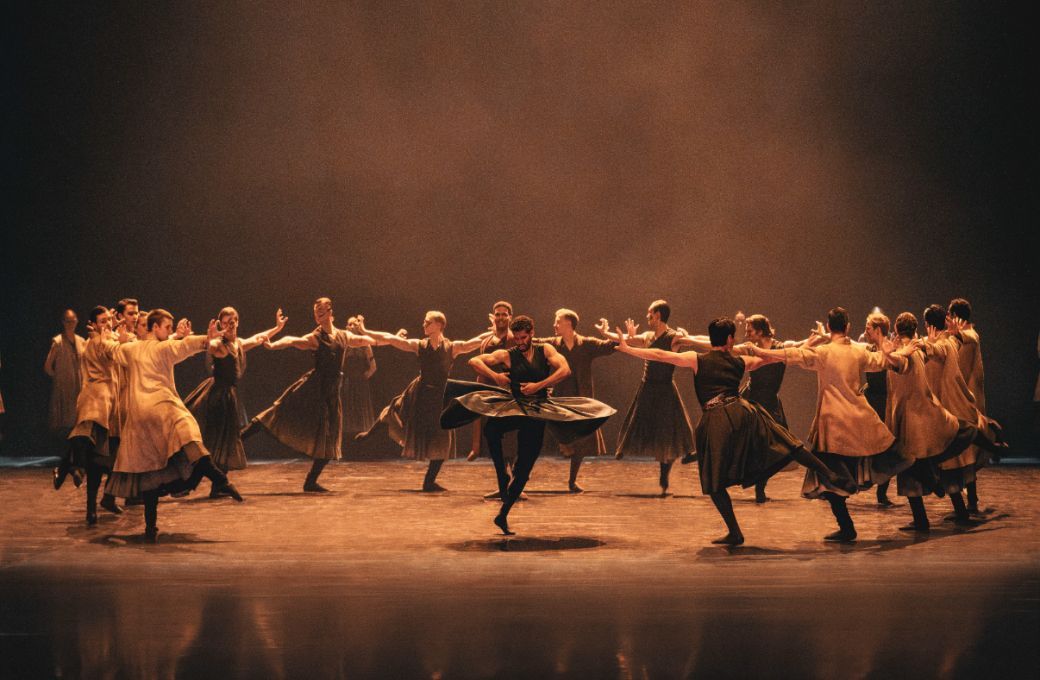 Liam Redhead as Banquo with Royal Danish Ballet in <i>Lady Macbeth</i> © Camilla Winther