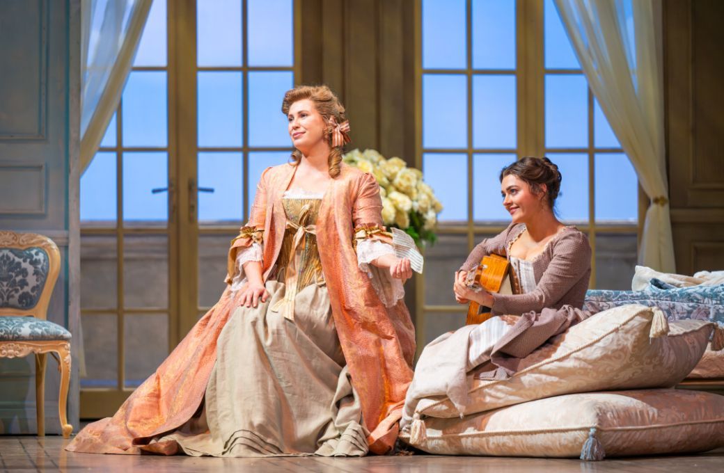 Alexandra Lowe (Countess) and Ava Dodd (Susanna) &copy; Mihaela Bodlovic