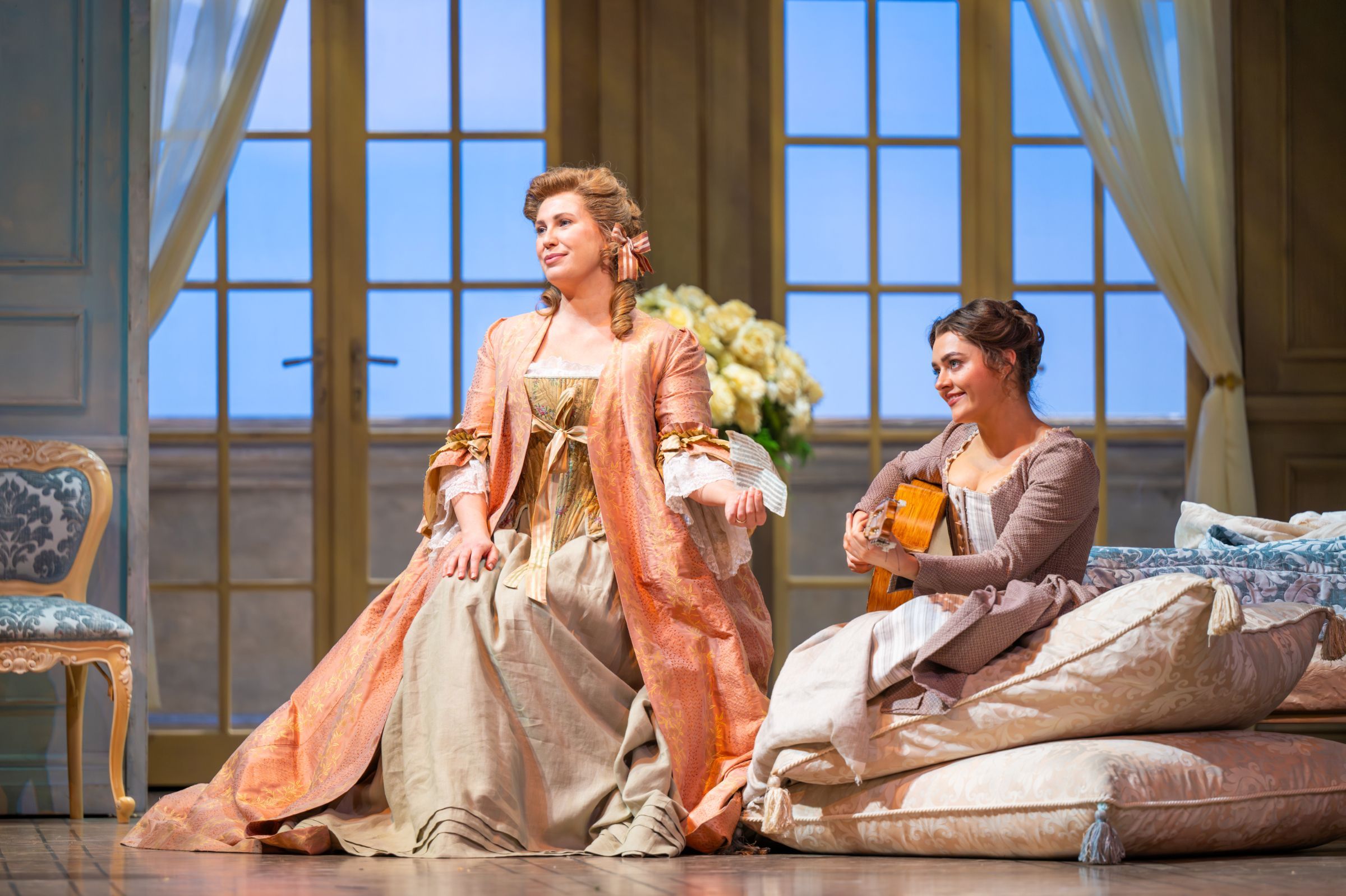 Alexandra Lowe (Countess) and Ava Dodd (Susanna) &copy; Mihaela Bodlovic