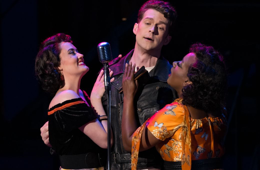 Meredith Wohlgemuth (Frasquita) Christian Pursell (Escamillo) and Melody Wilson (Merc&eacute;d&egrave;s) &copy; Sunny Martini