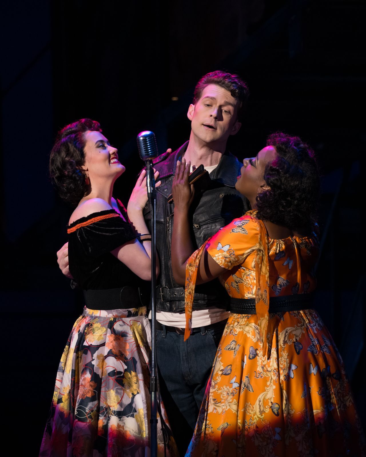 Meredith Wohlgemuth (Frasquita) Christian Pursell (Escamillo) and Melody Wilson (Mercédès) &copy; Sunny Martini