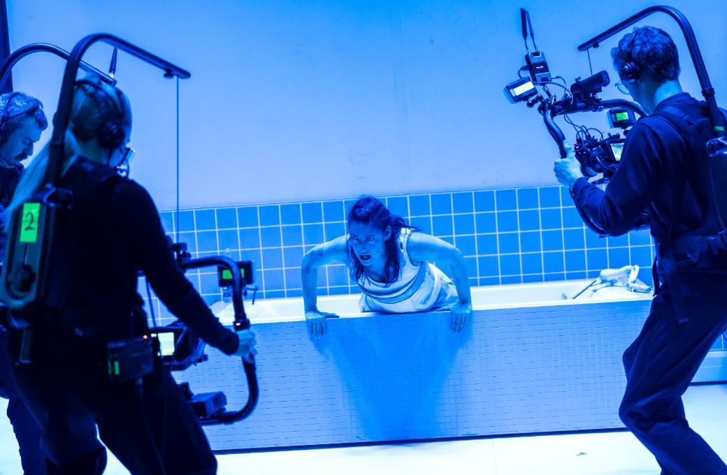 Mariam Wallentin (Girl Angel) in <i>Angel&rsquo;s Bone</i> &copy; Tristram Kenton