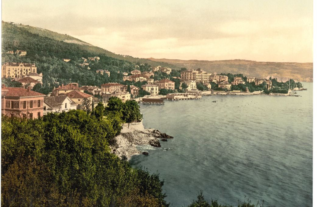 Opatija, Croatia in c.1890 © Wikimedia Commons