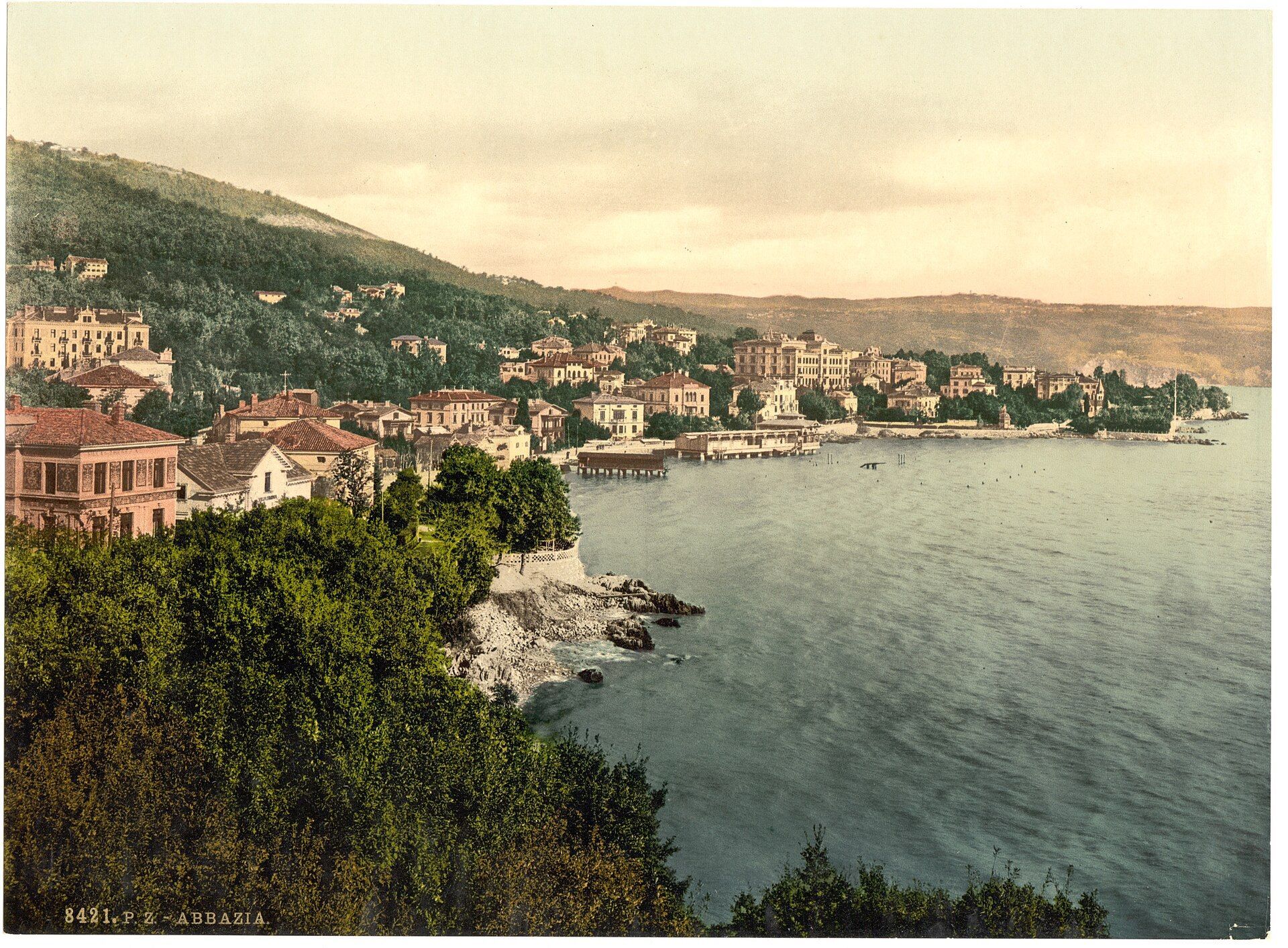 Opatija, Croatia in c.1890 © Wikimedia Commons