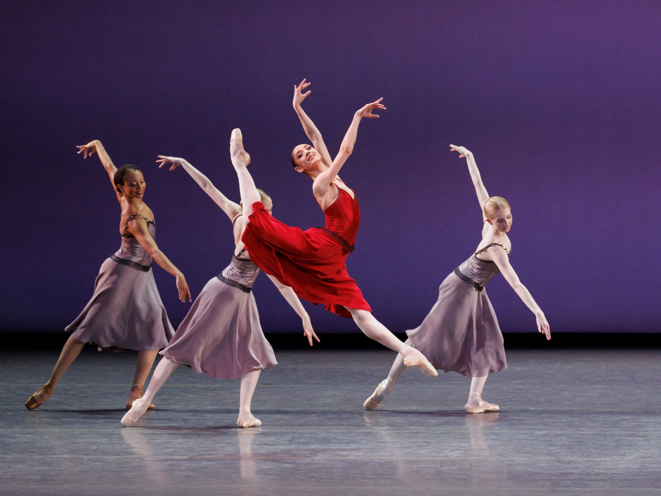 Kloe Walker with NYCB in Tiler Peck’s <i>Symphonie Espagnole</i> &copy; Erin Baiano
