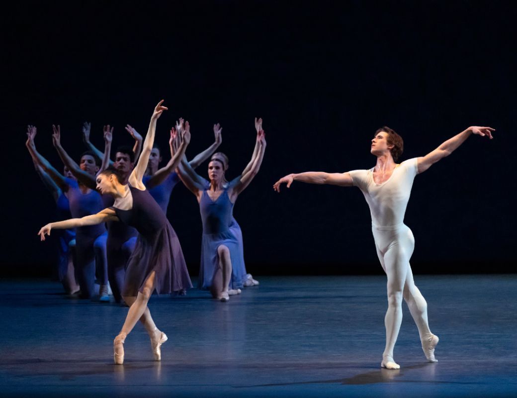 Alexa Maxwell and Joseph Gordon in Jerome Robbins&rsquo; <i>Opus 19/The Dreamer</i> &copy; Erin Baiano