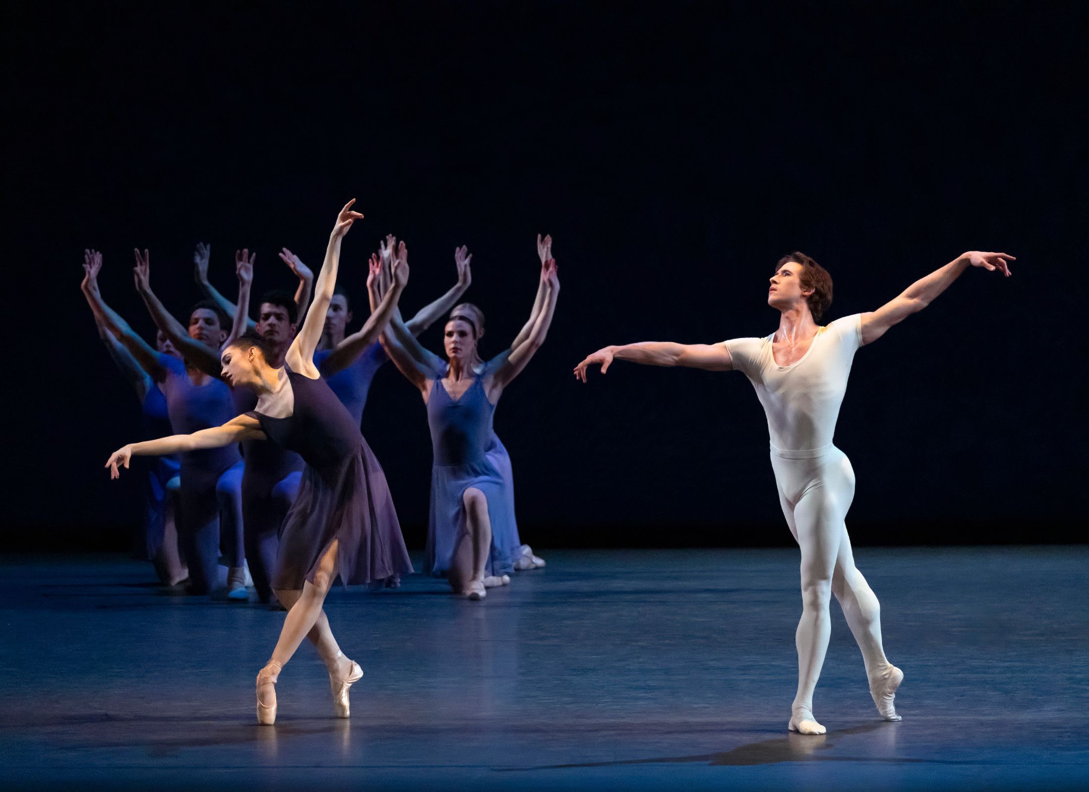Alexa Maxwell and Joseph Gordon in Jerome Robbins’ <i>Opus 19/The Dreamer</i> &copy; Erin Baiano