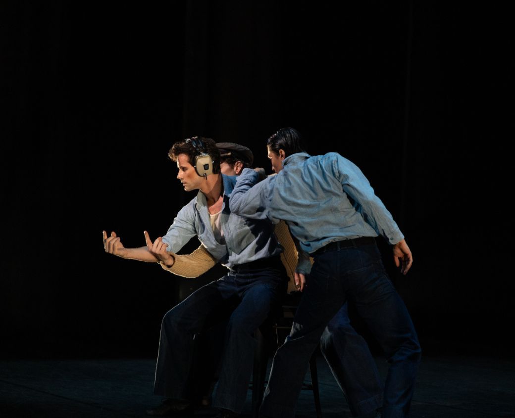 Teague Applegate and Tulsa Ballet in Andy Blankenbuehler’s <i>Remember Our Song</i> © Jessie Kenney