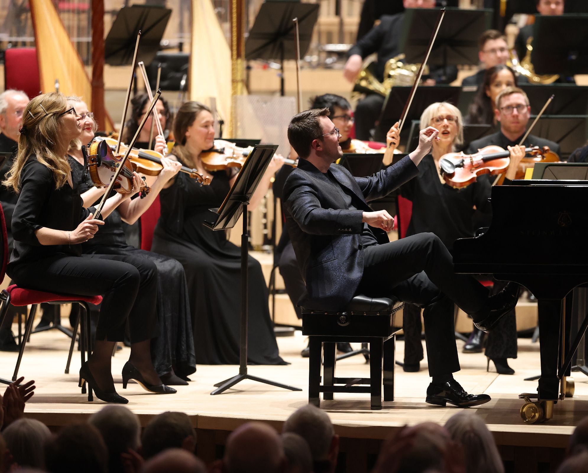 Frank Dupree and the Royal Liverpool Philharmonic Orchestra &copy; Gareth Jones