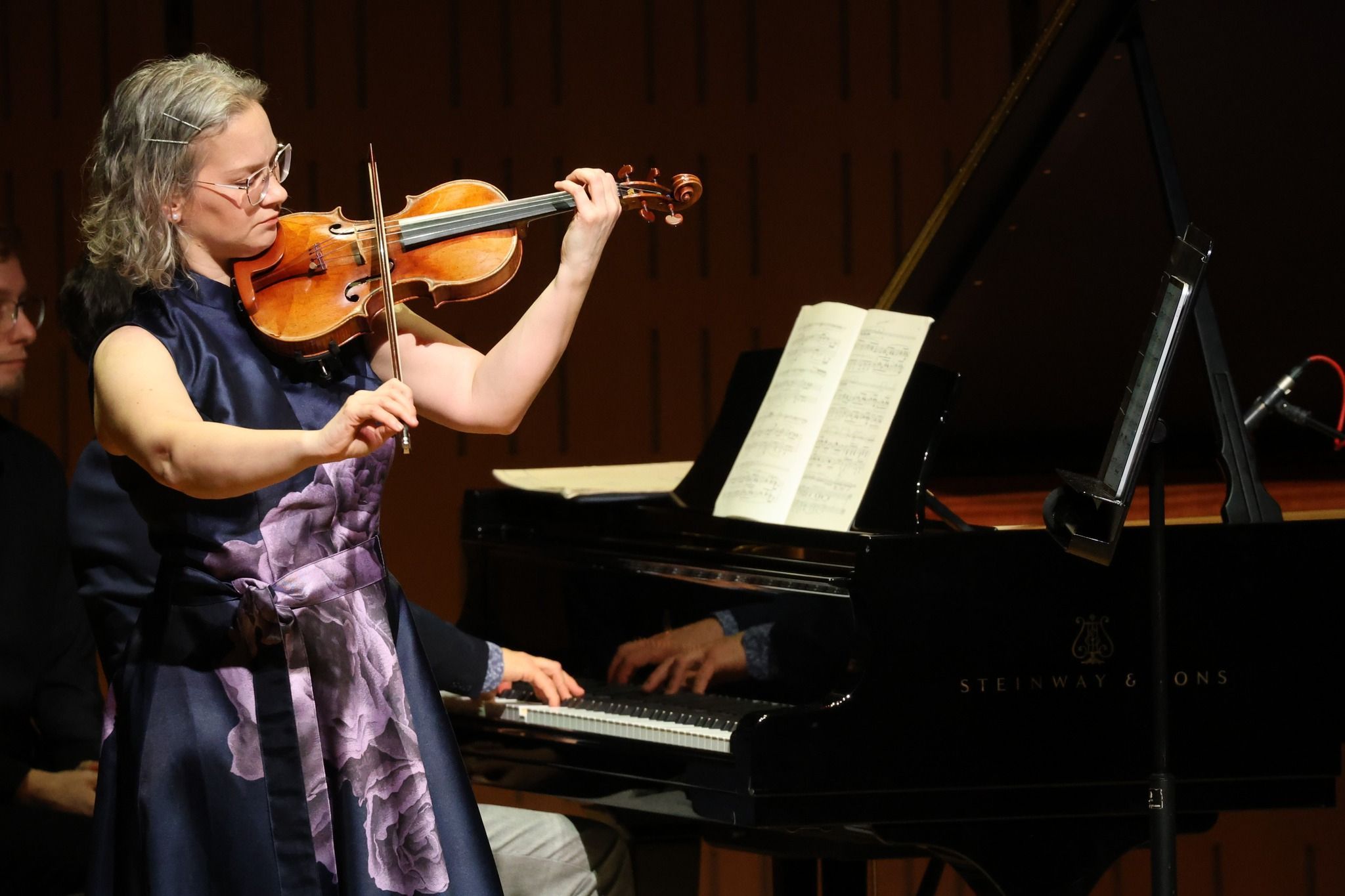 Hilary Hahn and Tom Poster &copy; Kerrie Sheedy | National Concert Hall