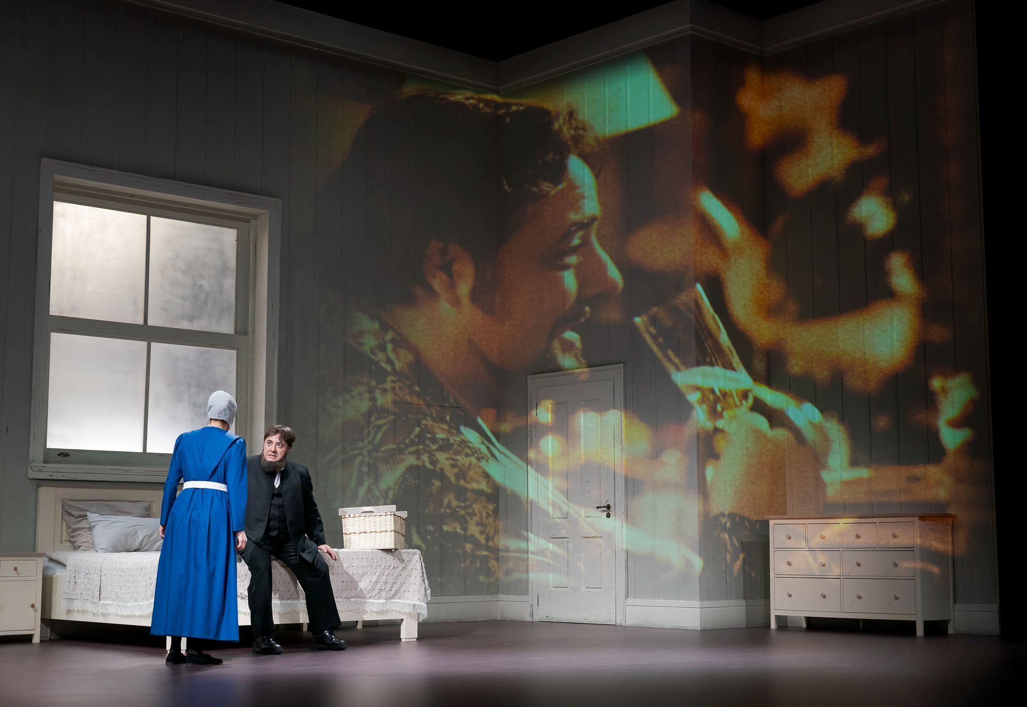Joyce El-Khoury (Lina) und Luciano Ganci (Stiffelio) © Werner Kmetitsch