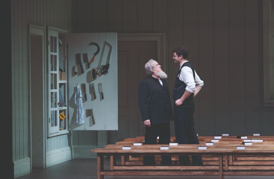 Franco Vassallo (Stankar) und Luigi Morassi (Raffaele) © Werner Kmetitsch