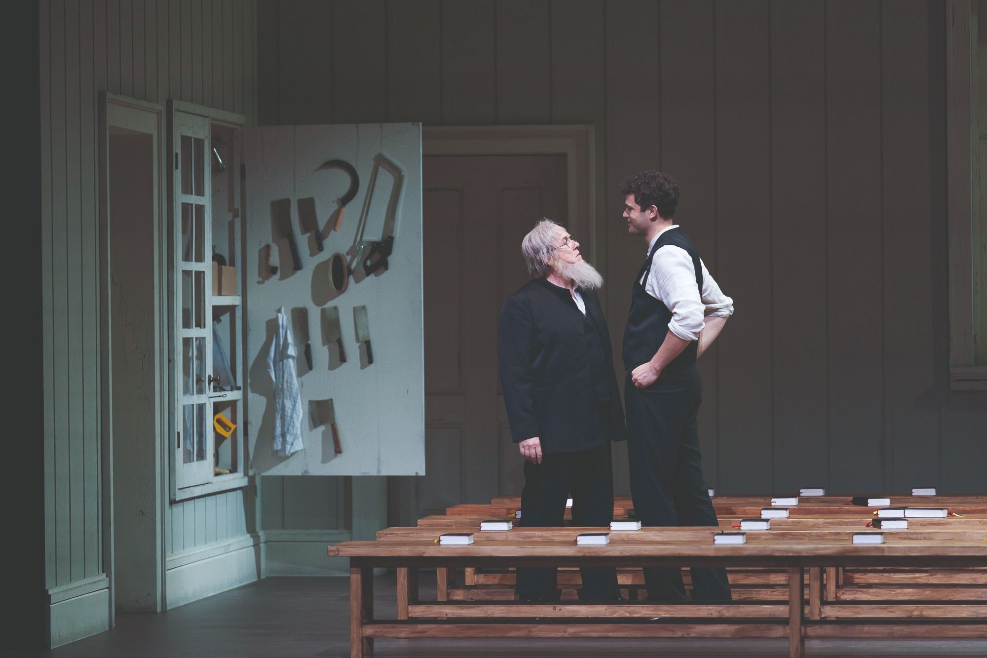 Franco Vassallo (Stankar) und Luigi Morassi (Raffaele) © Werner Kmetitsch