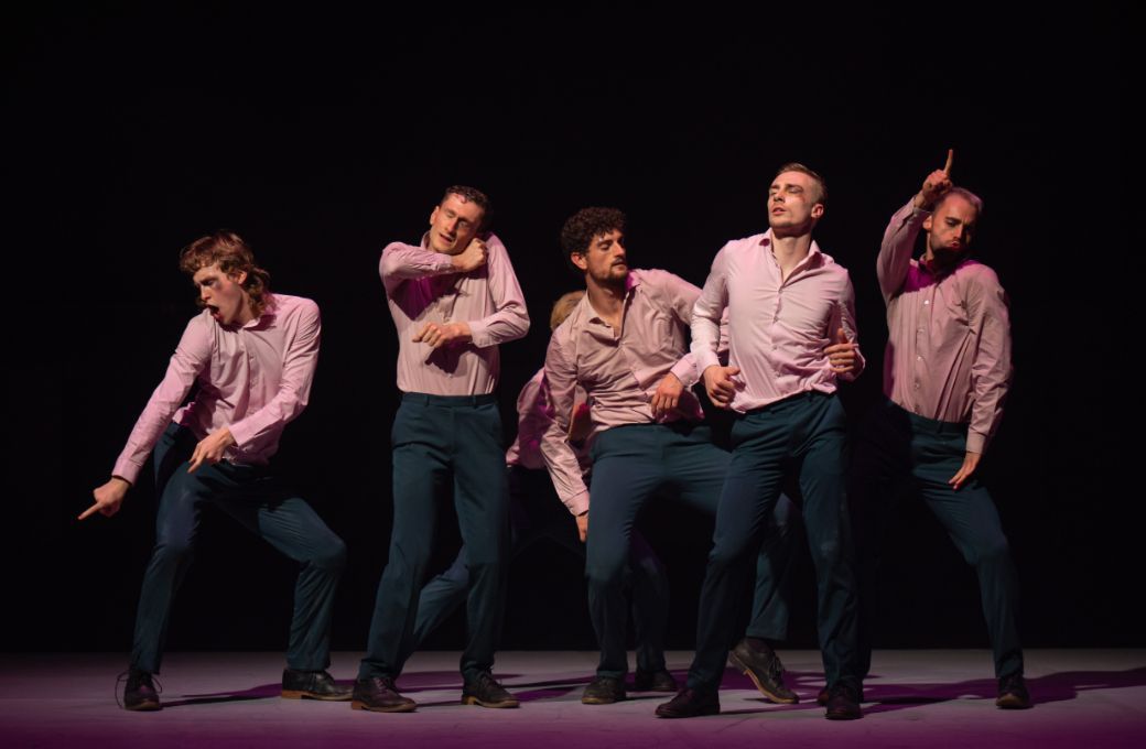BalletBoyz in Maxine Doyle&rsquo;s <i>Bradley 4:18</i> &copy; Amber Hunt