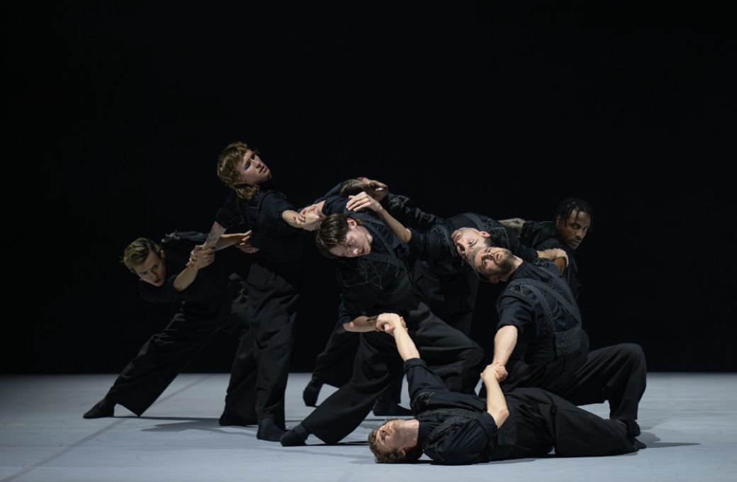 BalletBoyz in Seirian Griffiths&rsquo; <i>Motor Cortex</i> &copy; Amber Hunt