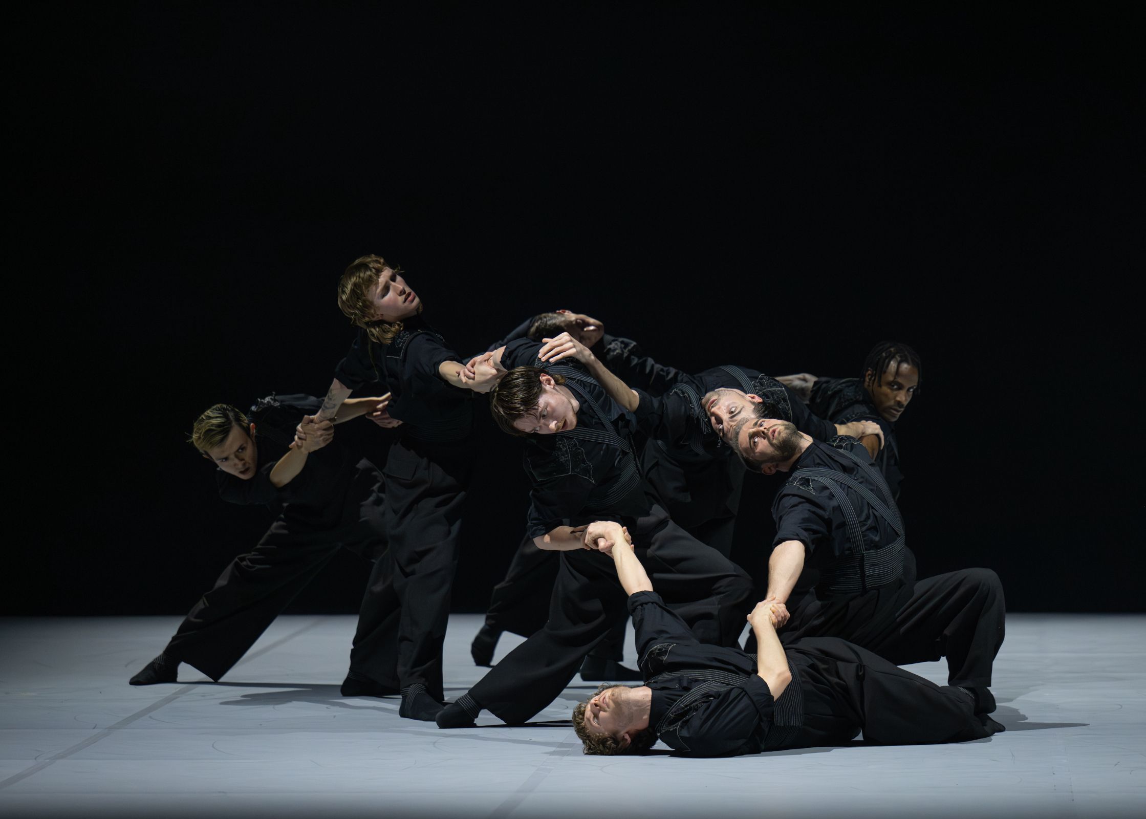 BalletBoyz in Seirian Griffiths’ <i>Motor Cortex</i> &copy; Amber Hunt