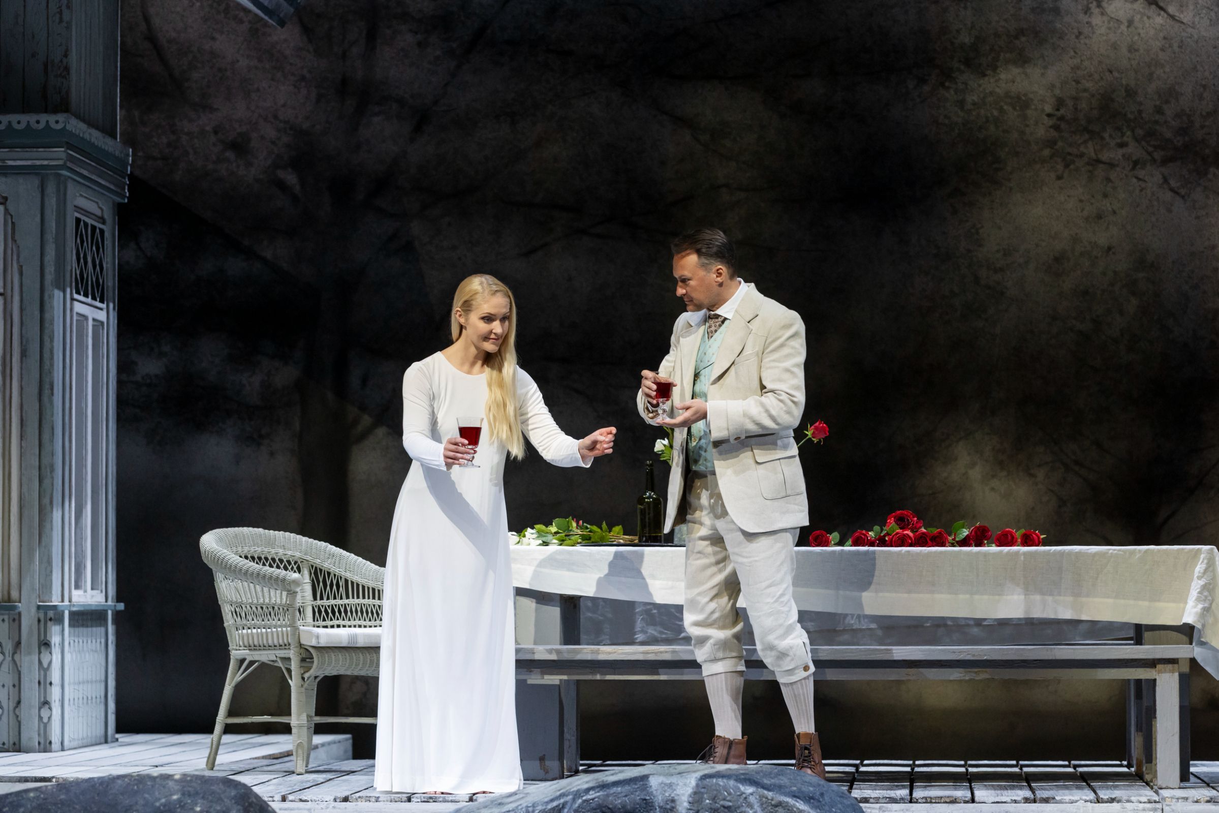 Nina Bezu (Iolanta) and Edgaras Montvidas (Vaudémont) &copy; Emma Suominen