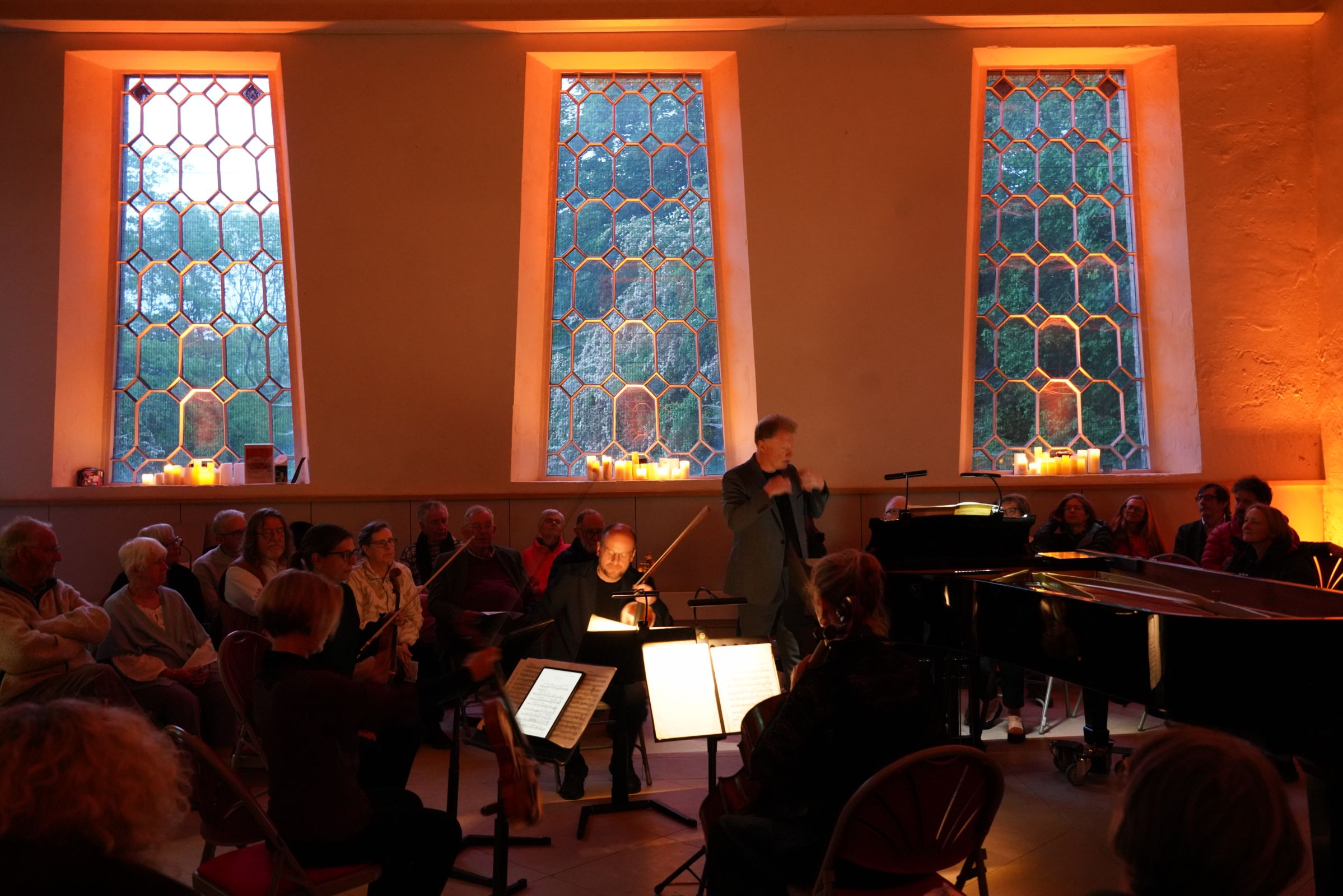 ‘Sunset’ in the Samuel Worth Chapel &copy; Andy Smith