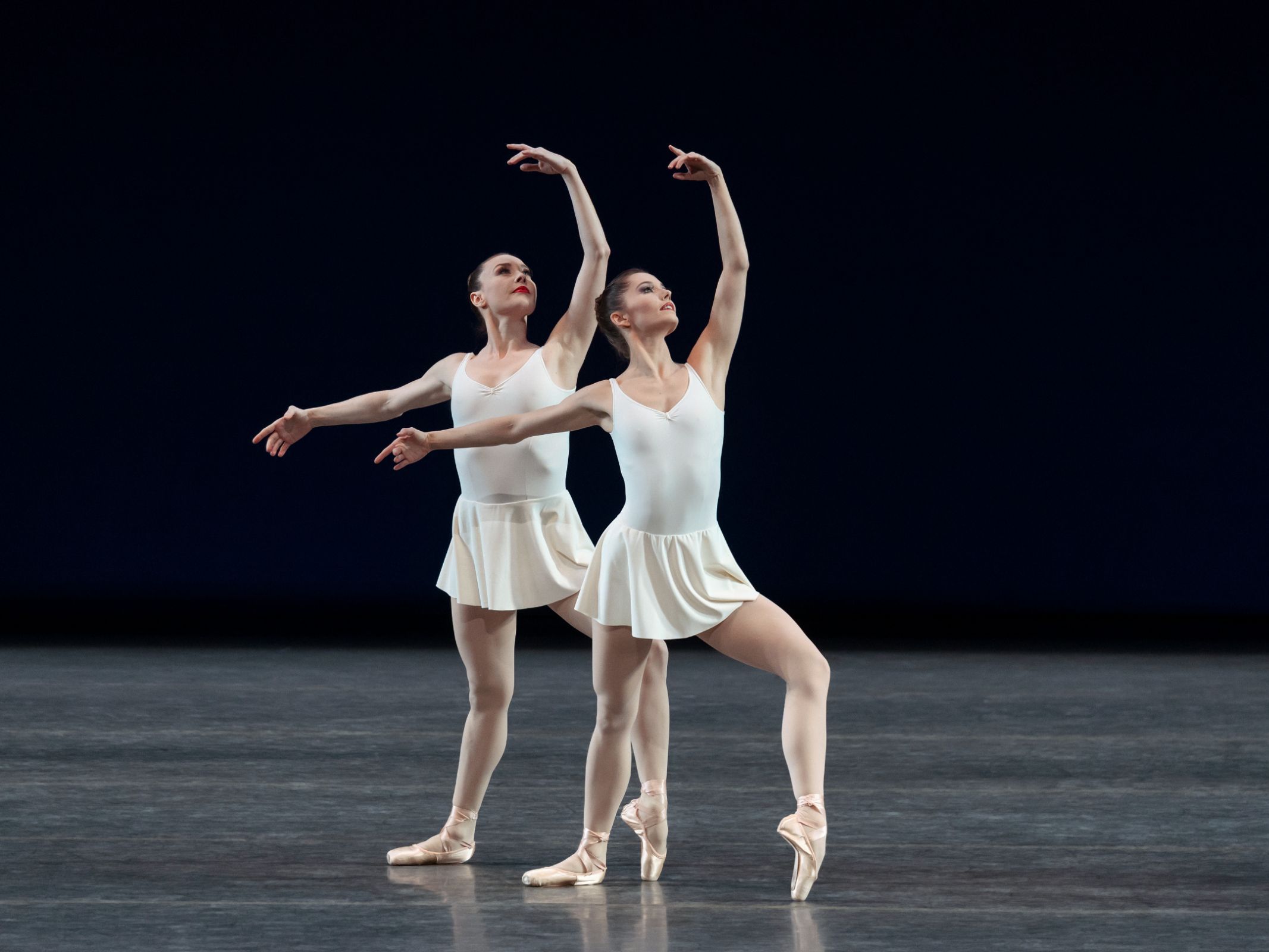 Emilie Gerrity and Unity Phelan in George Balanchine’s <i>Concerto Barocco</i> &copy; Erin Baiano