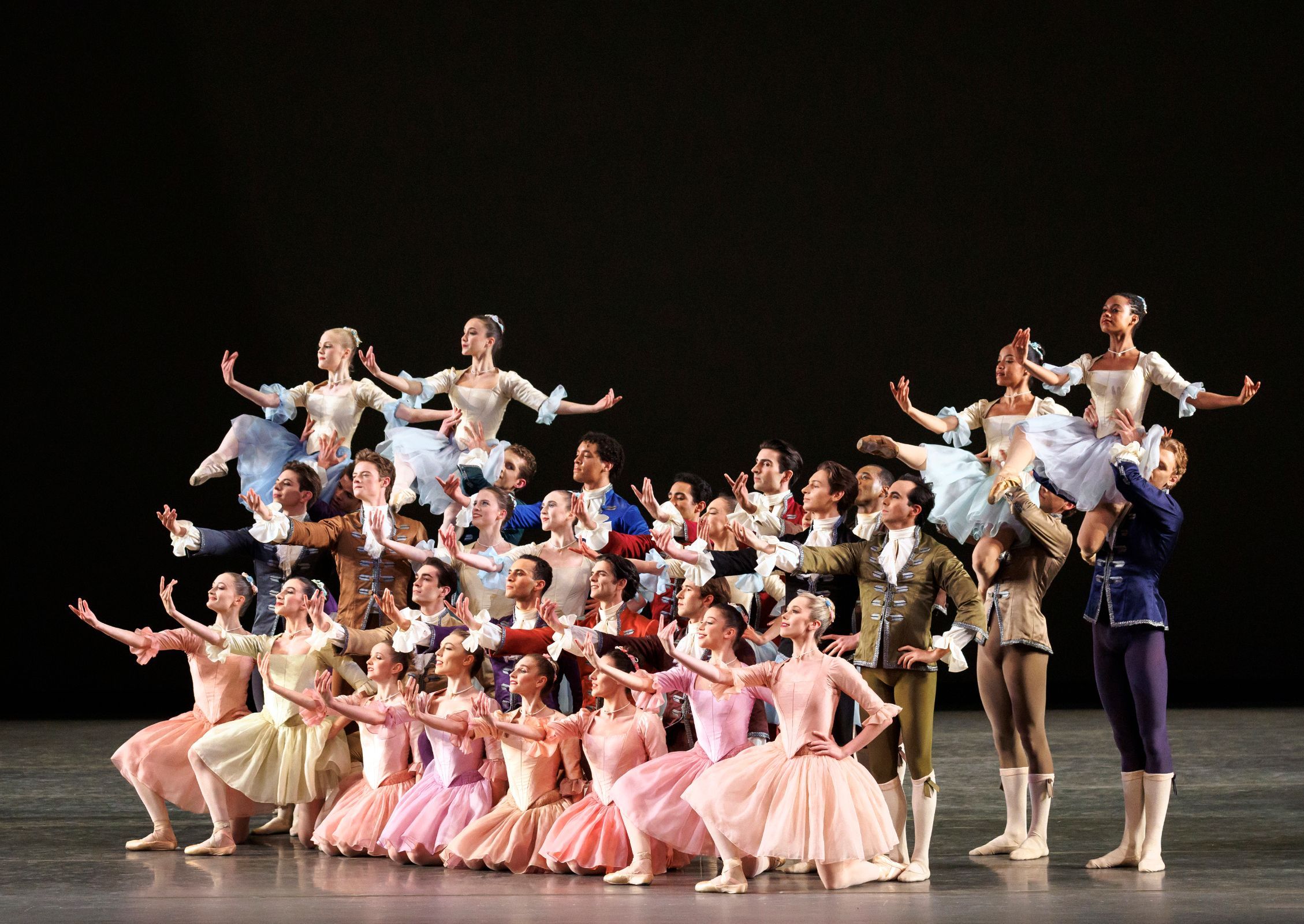 New York City Ballet in Jerome Robbins’ <i>Goldberg Variations</i> &copy; Erin Baiano