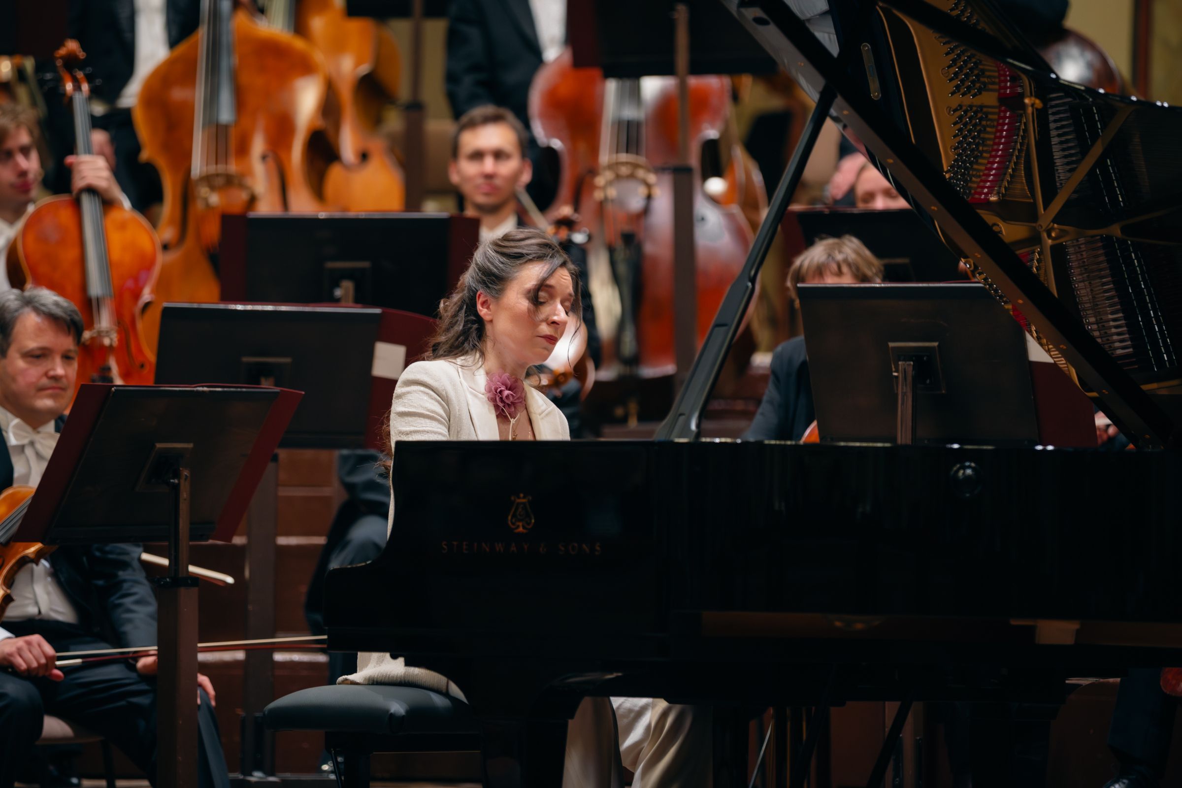 Yulianna Avdeeva and the Gewandhausorchester Leipzig &copy; Gewandhaus | Martin Seifert