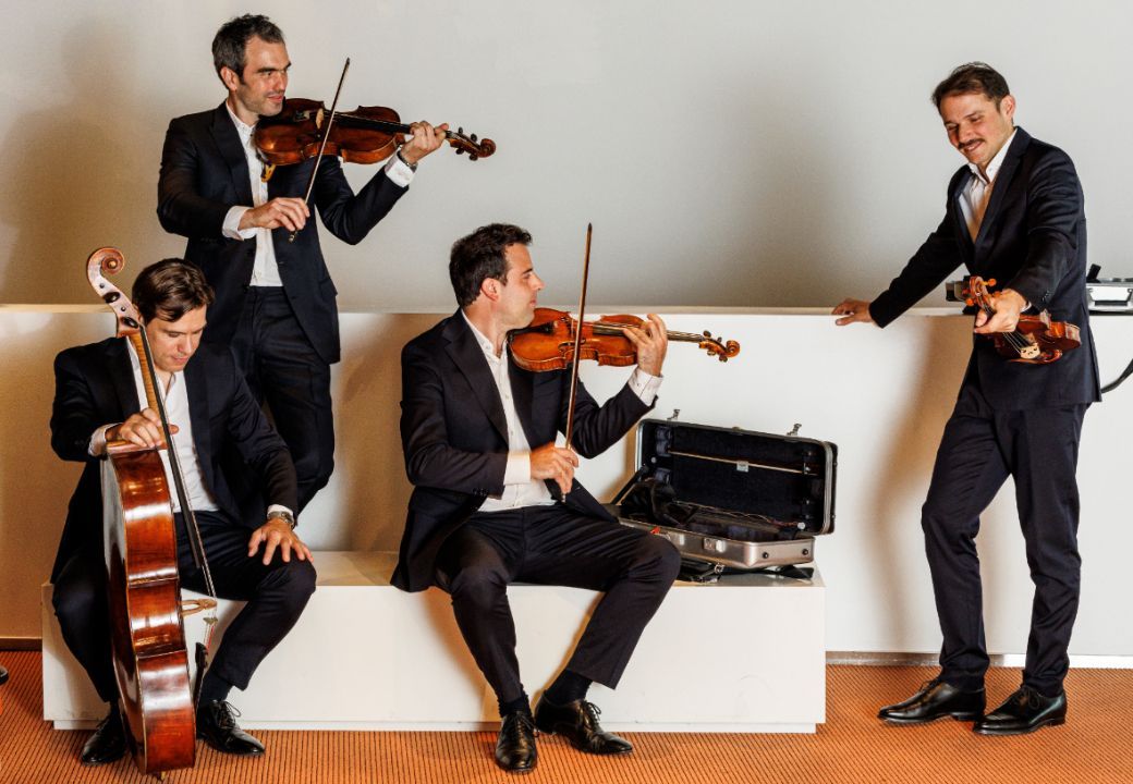 Le Quatuor Modigliani © Stéphanie Lacombe - PINK - Saif Images
