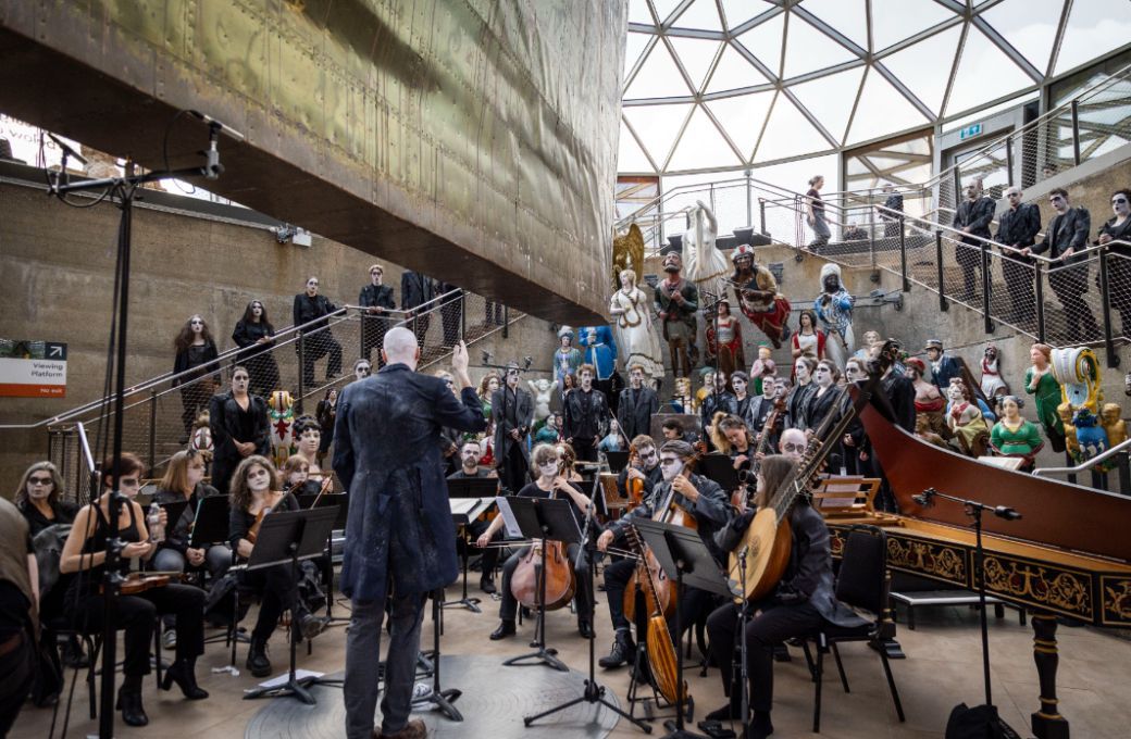 <i>Dido and Aeneas</i> aboard the Cutty Sark &copy; Paul Marc Mitchell