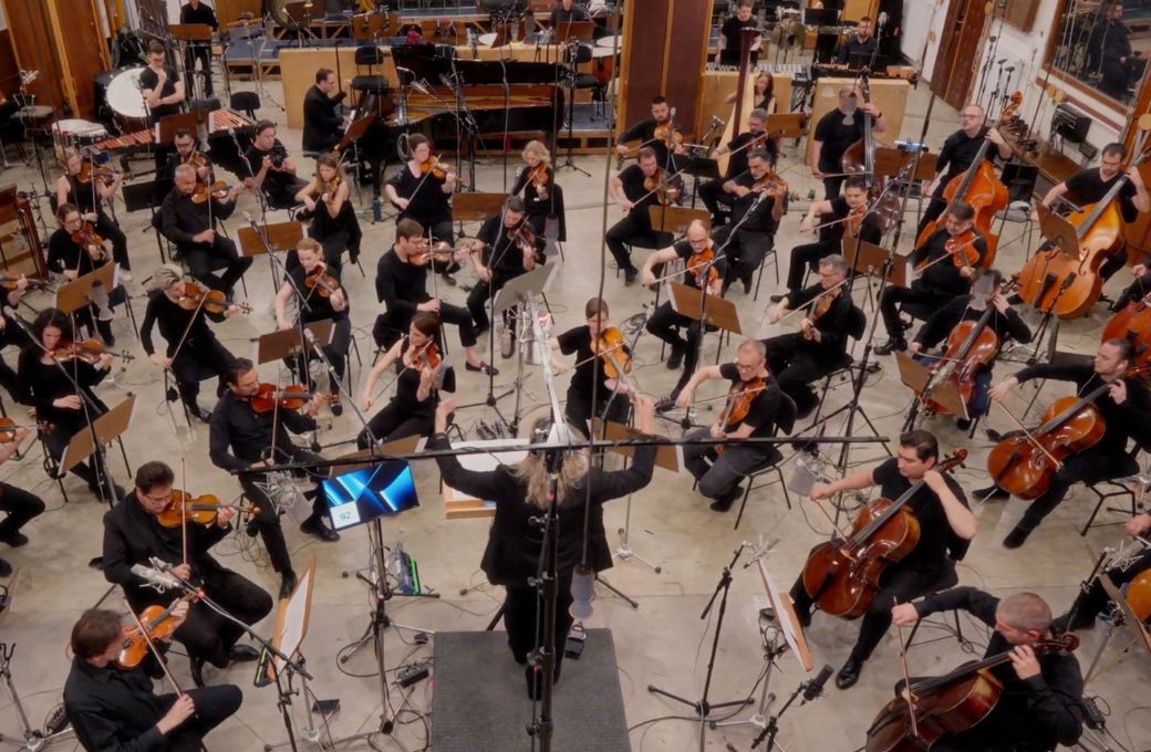 Budapest Scoring Orchestra recording <i>Romanza</i> &copy; Viktor Szende | NateChet Music