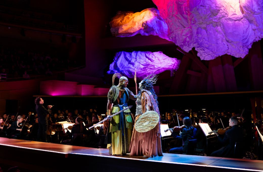 Ryan Speedo Green (Wotan) and Christine Goerke (Br&uuml;nnhilde) &copy; Elizabeth Asher