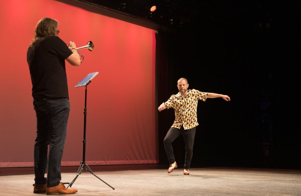 Max Pollack in <i>Tap City</i> © Amanda Gentile
