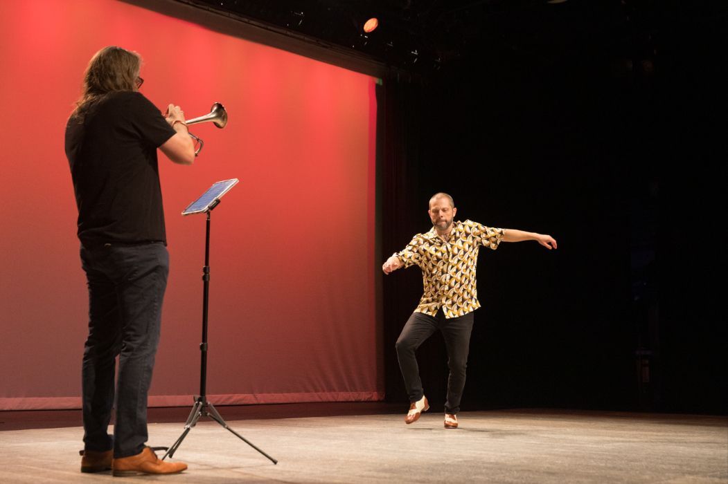Max Pollack in <i>Tap City</i> © Amanda Gentile