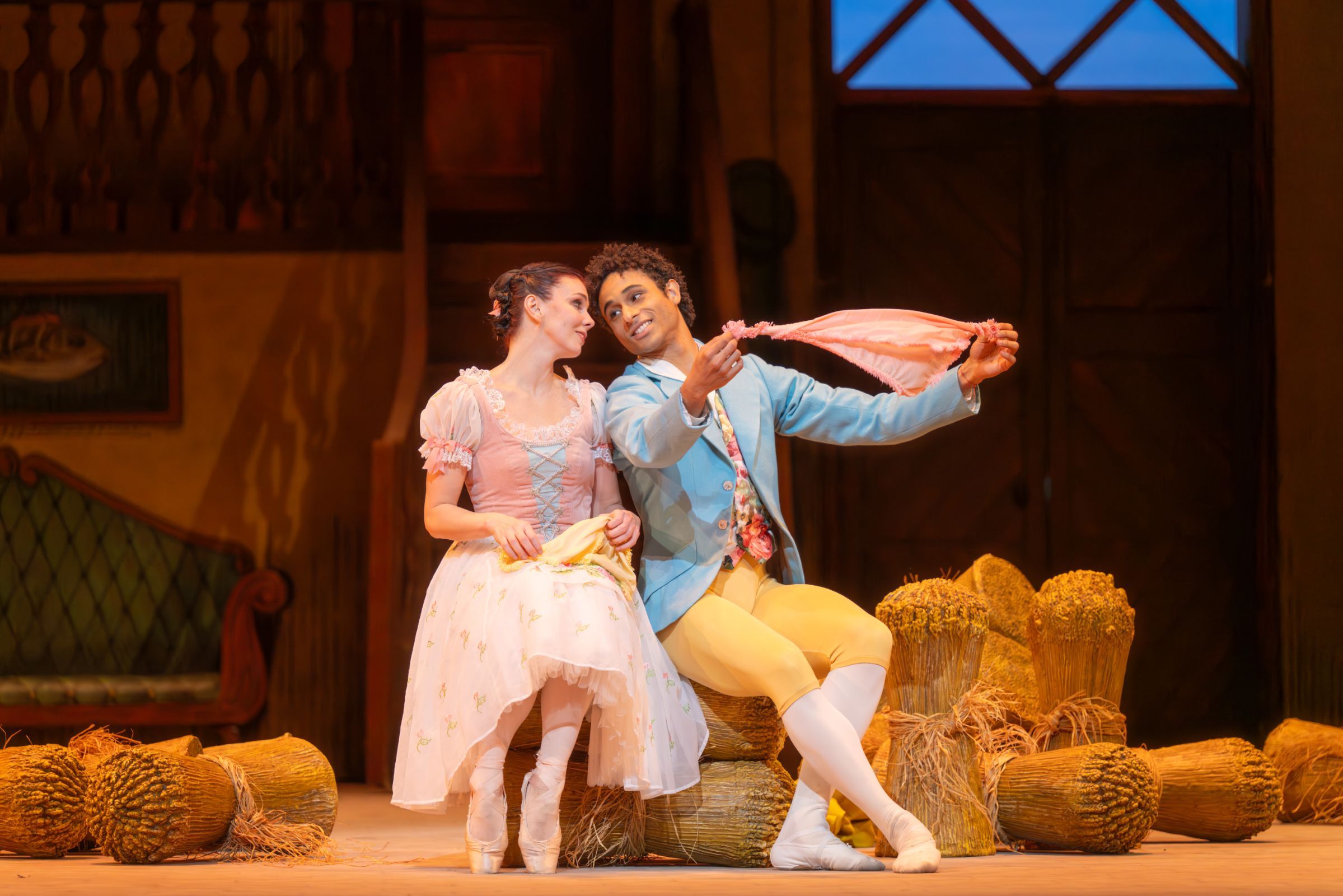 Natalia Osipova as Lise and Patricio Revé as Colas in Ashton’s <i>La Fille mal gardée</i> &copy; RBO 2026. Photographed by Mihaela Bodlovic