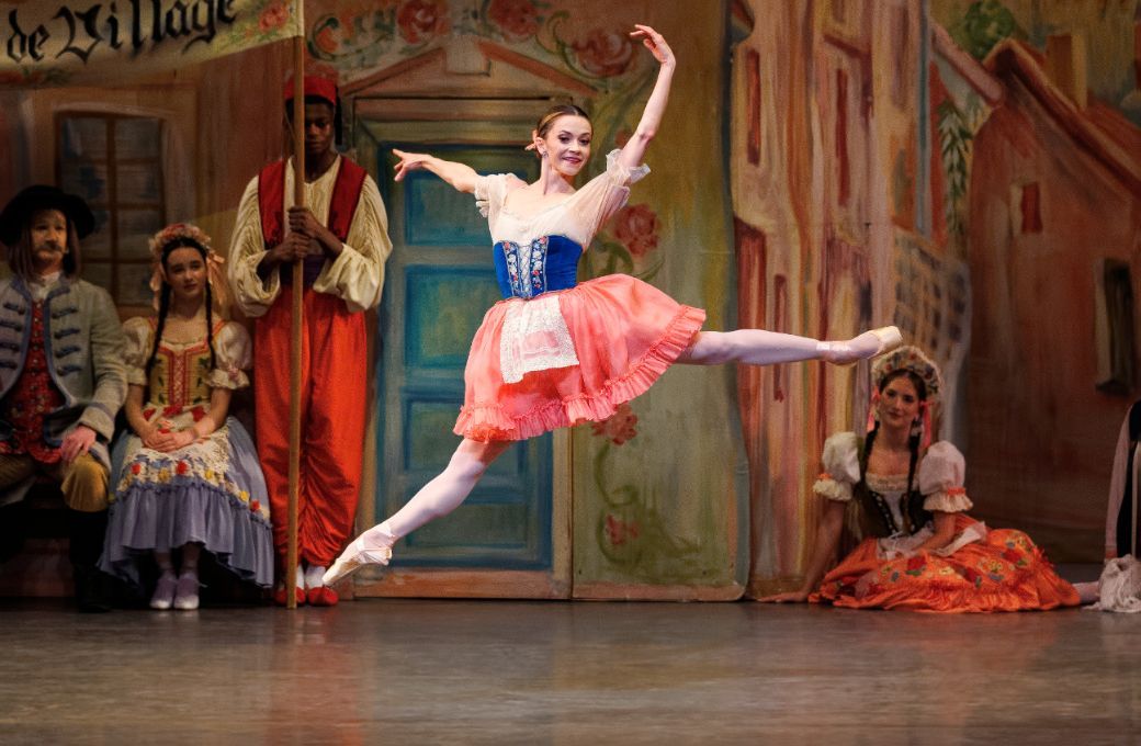 Megan Fairchild as Swanilda in Balanchine&rsquo;s <i>Copp&eacute;lia</i> &copy; Erin Baiano