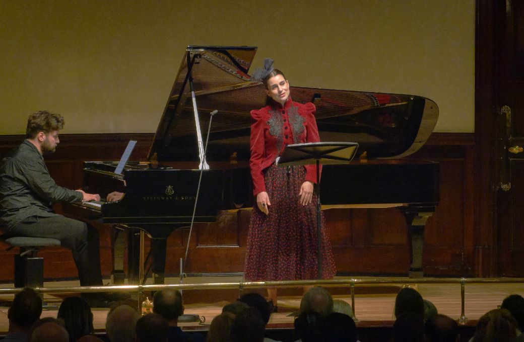Lukas Geniu&scaron;as and Asmik Grigorian &copy; Darius Weinberg | Wigmore Hall