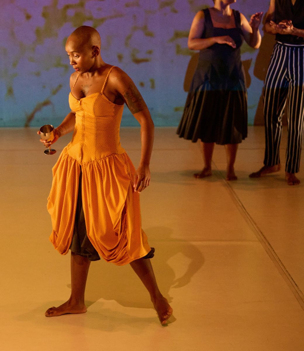 Lehlohonolo Madise as Ophelia in Dada Masilo’s <i>Hamlet</i> © Lauge Sorensen
