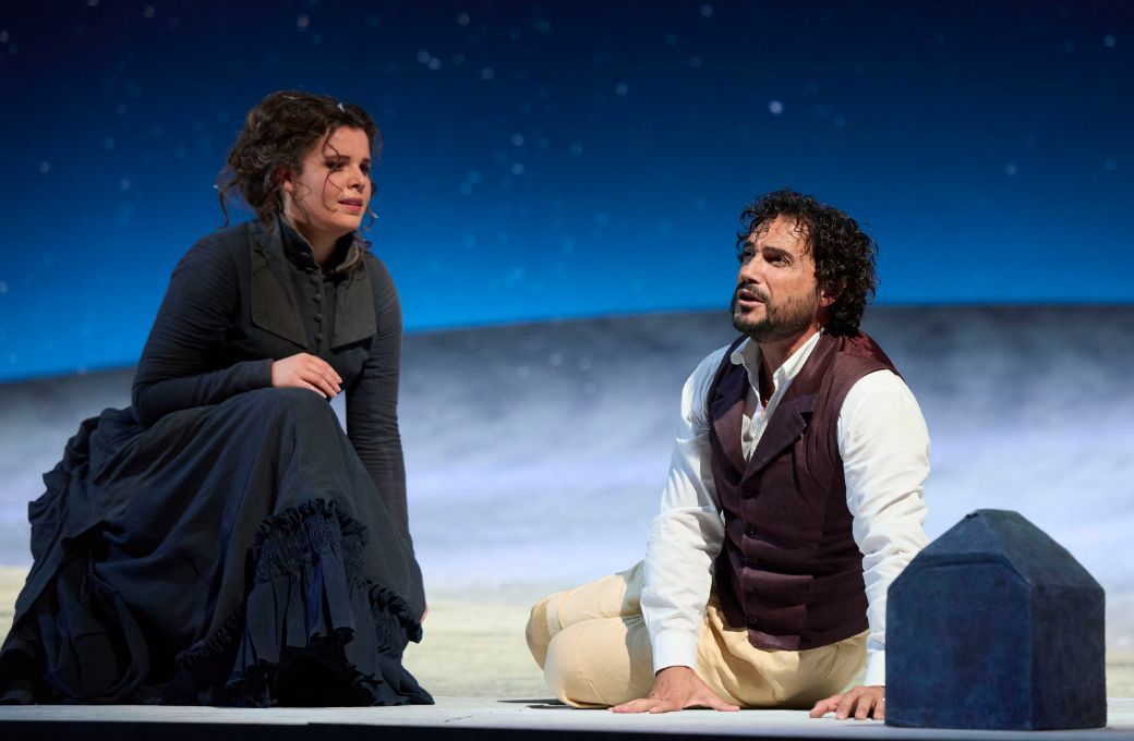 Caterina Piva (Charlotte) and Francesco Demuro (Werther) &copy; Luciano Romano