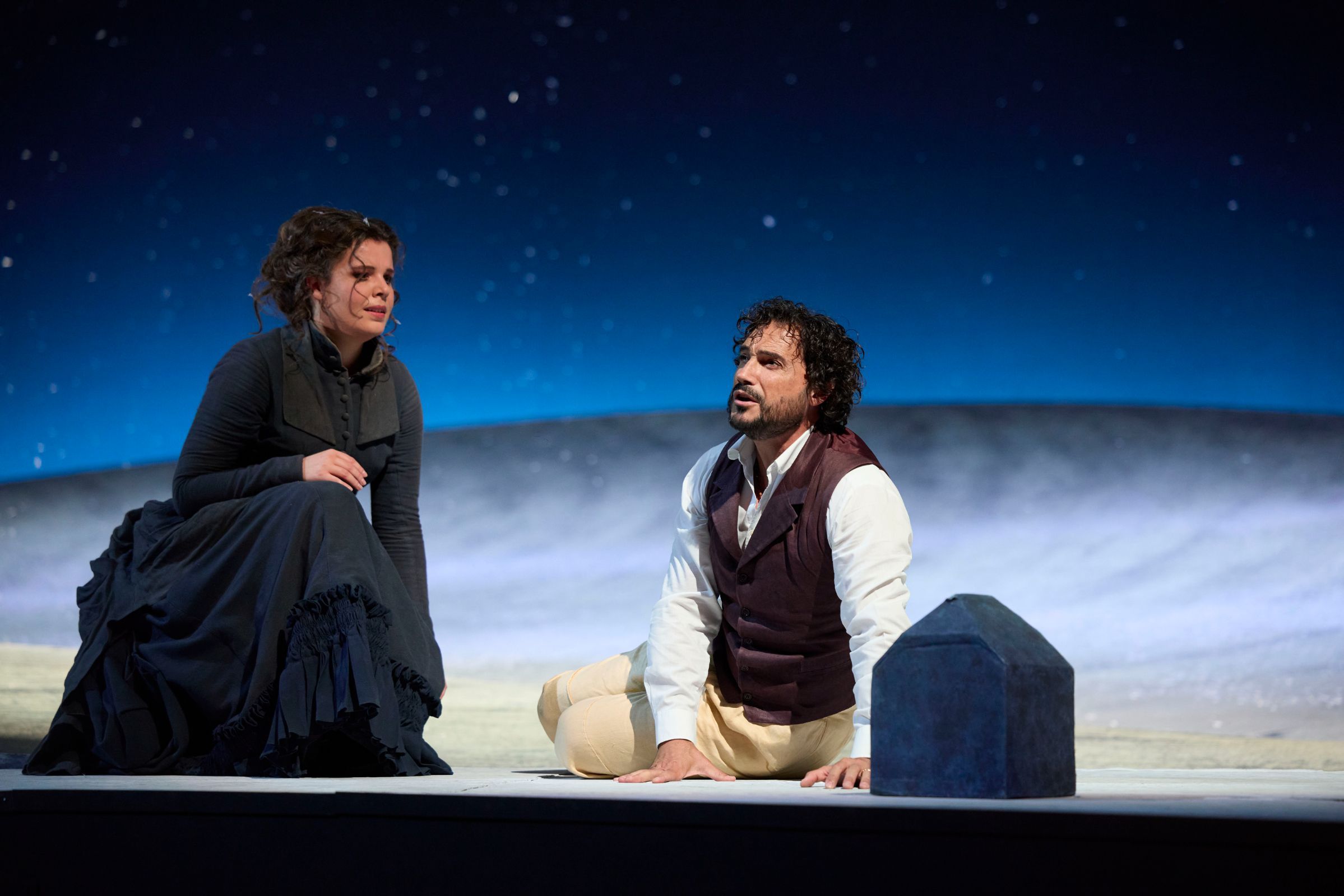 Caterina Piva (Charlotte) and Francesco Demuro (Werther) &copy; Luciano Romano