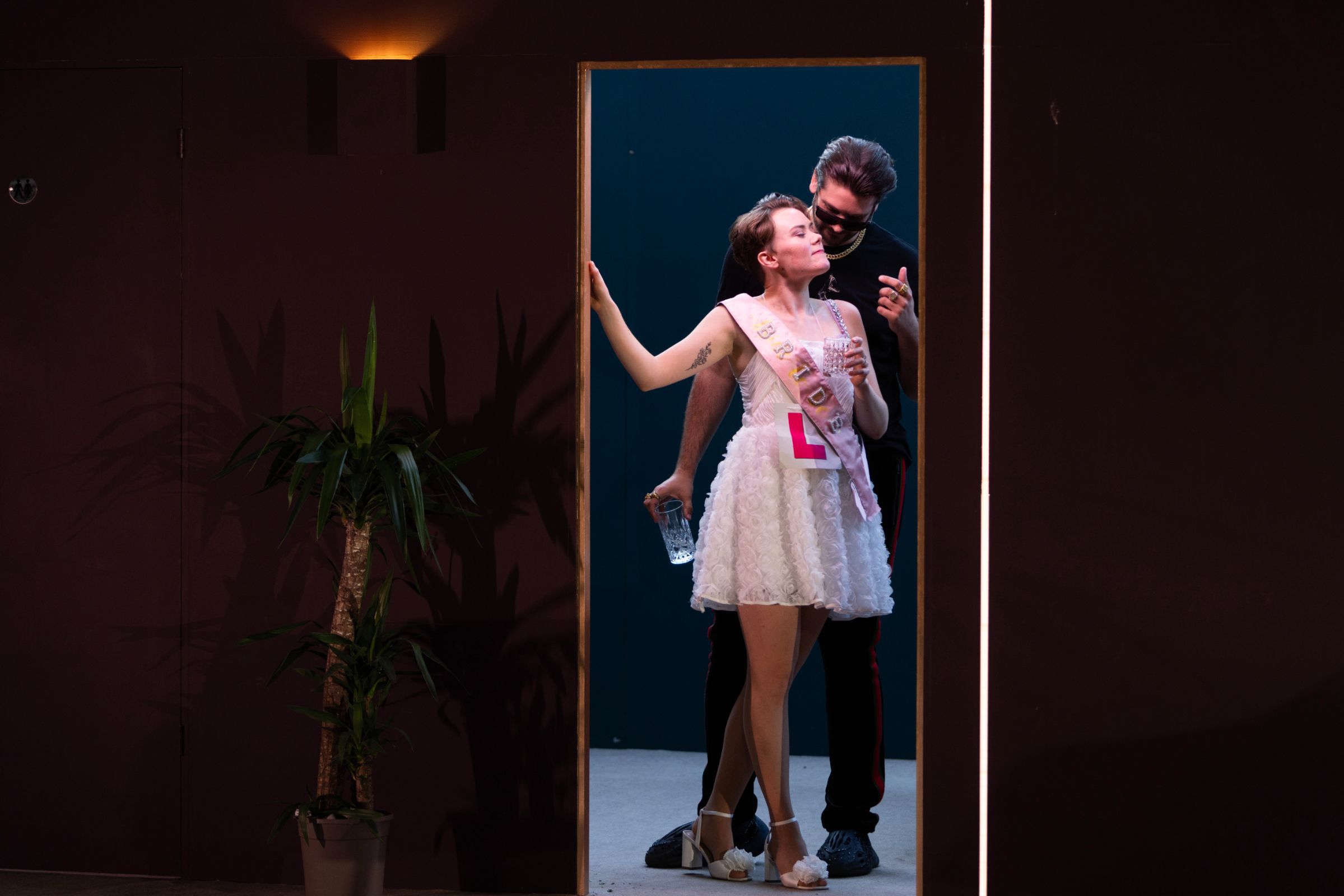 Aimee Kearney (Zerlina) and Jolyon Loy (Don Giovanni &copy; Frances Marshall