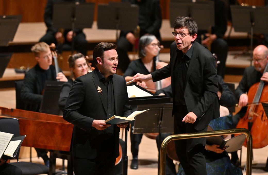 Nick Pritchard, Václav Luks and the Orchestra of the Age of Enlightenment © Mark Allan