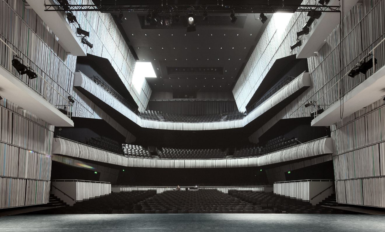 Interior - Main Stage seats &copy; Concertgebouw Brugge