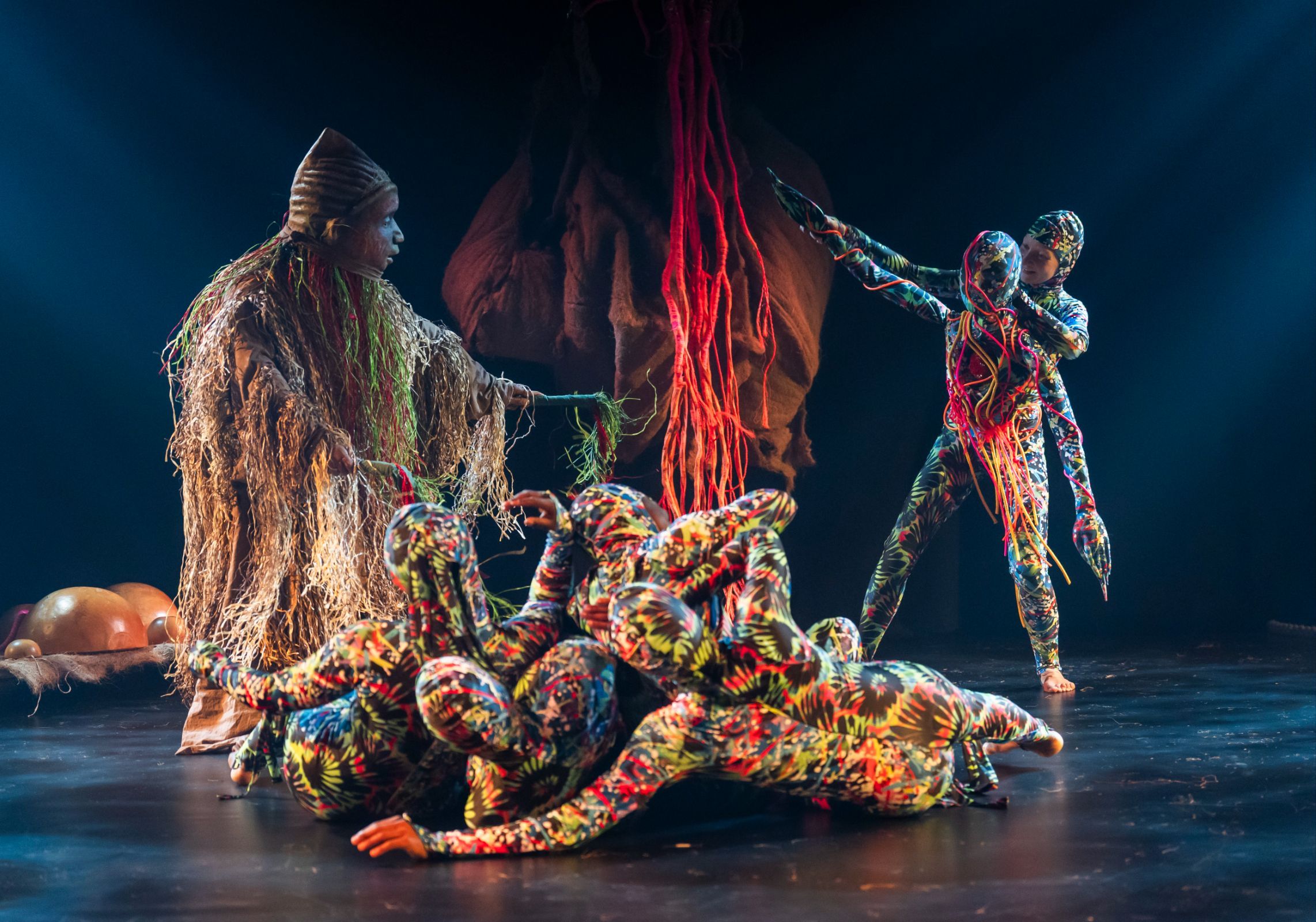 <i>Return to the Forest</i> by Gregory Maqoma with Theatre-Rites &copy; Tristram Kenton