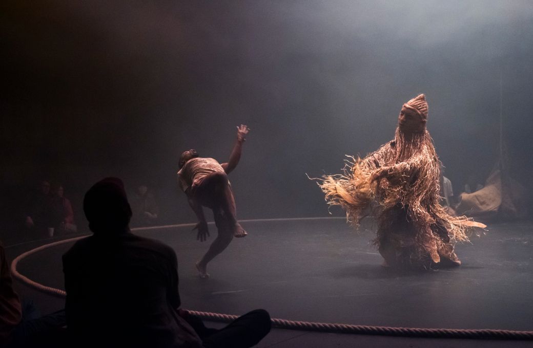 Xolisile Bongwana and Teele Uustani in <i>Return to the Forest</i> &copy; Tristram Kenton