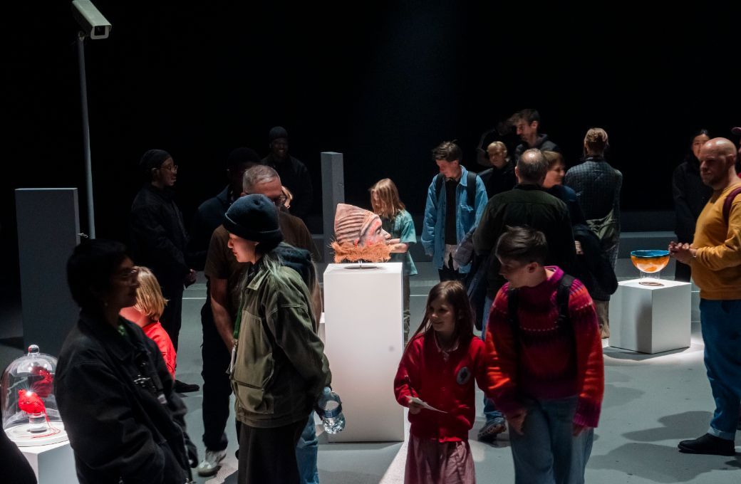 The museum opening in Gregory Maqoma&rsquo;s <i>Return to the Forest</i> &copy; Tristram Kenton