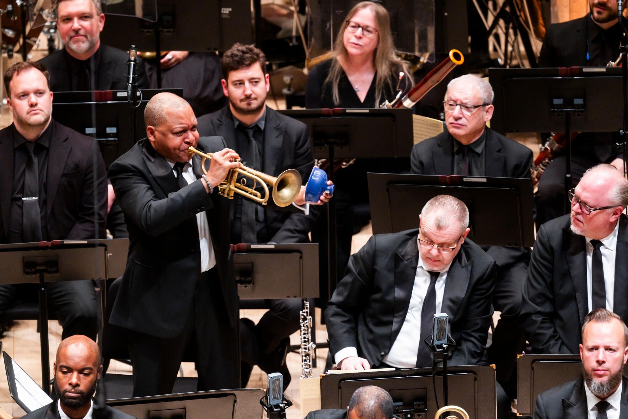 Wynton Marsalis, Jazz at Lincoln Center Orchestra and the Philadelphia Orchestra © Chris Lee