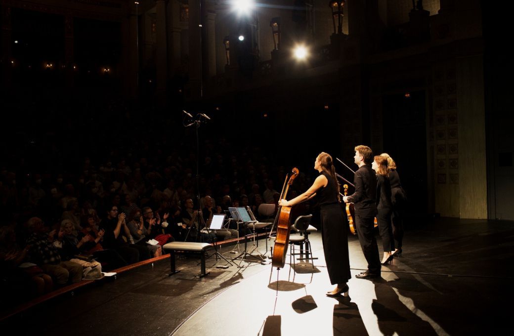 Le Quatuor Barbican au Concours de l'ARD 2022 © Daniel Delang