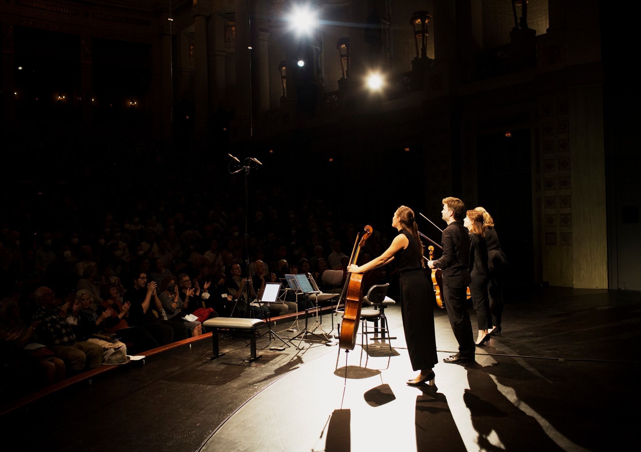 Le Quatuor Barbican au Concours de l'ARD 2022 © Daniel Delang
