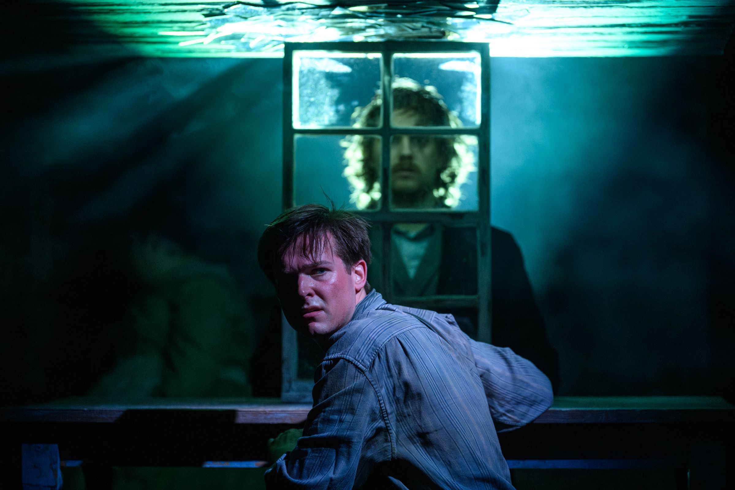 Sebastian Hill (Miles Zegner) and Aidan O'Donnell (The Sodbuster) &copy; David Monteith-Hodge