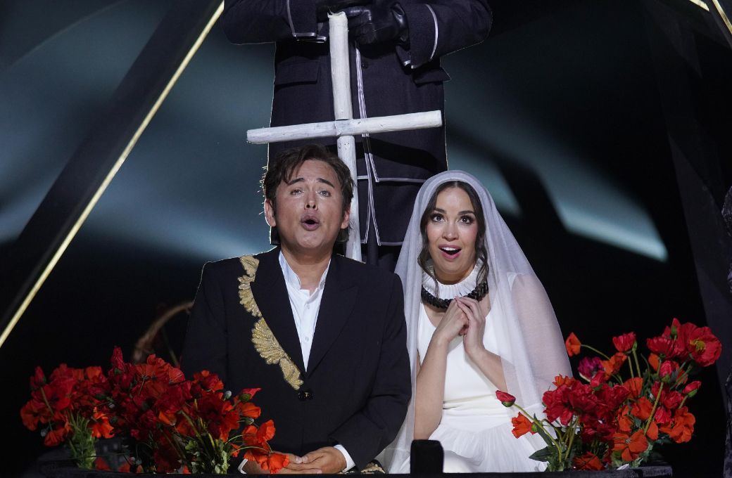 Javier Camarena (Romeo) y Nadine Sierra (Julieta) &copy; Javier del Real | Teatro Real