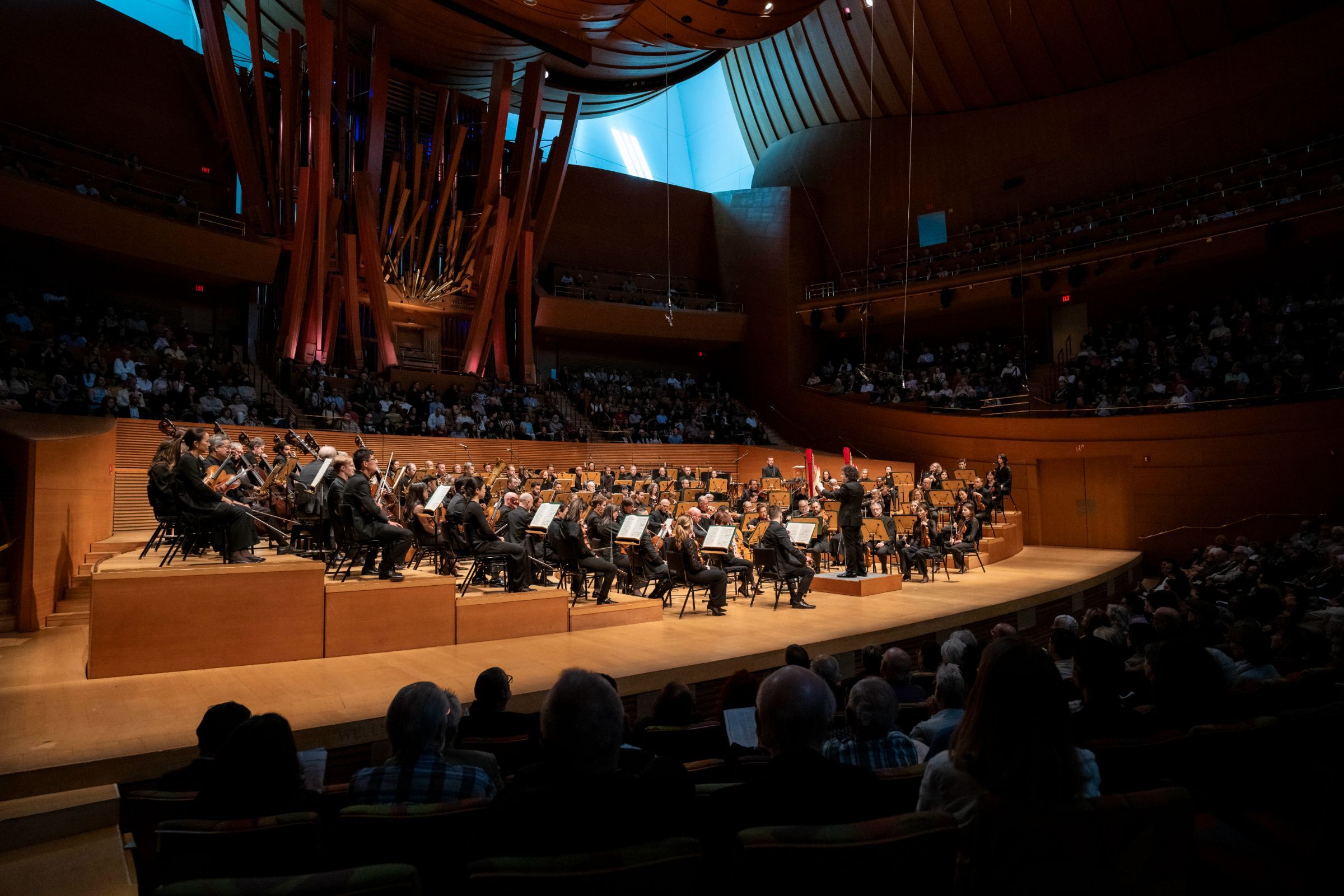 The Los Angeles Philharmonic in Disney Hall &copy; Timothy Norris
