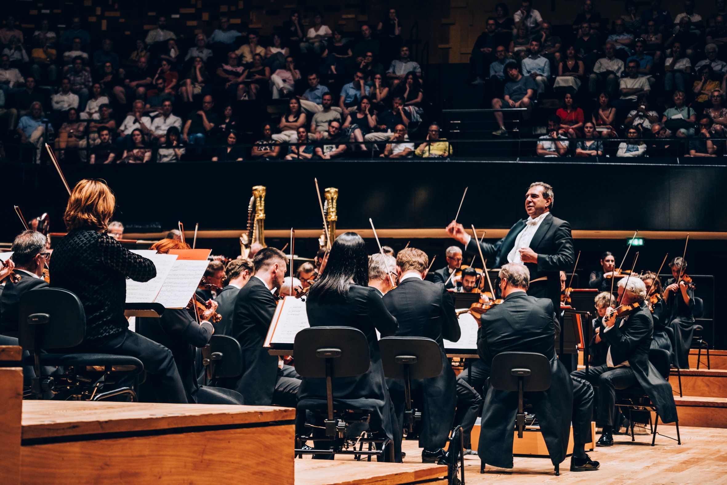 Daniele Gatti dirige la Staatskapelle de Dresde à la Philharmonie © Clément Savel